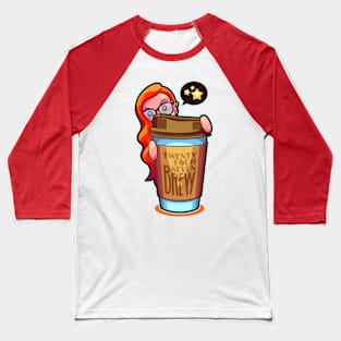 Ultra Jumbo Coffee Baseball T-Shirt
